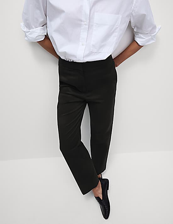 Tailored Striped Longline Waistcoat