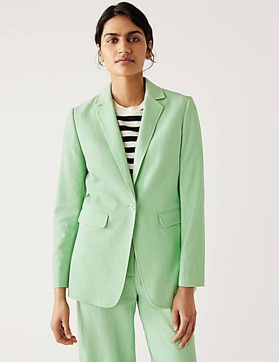 Tailored Striped Longline Waistcoat
