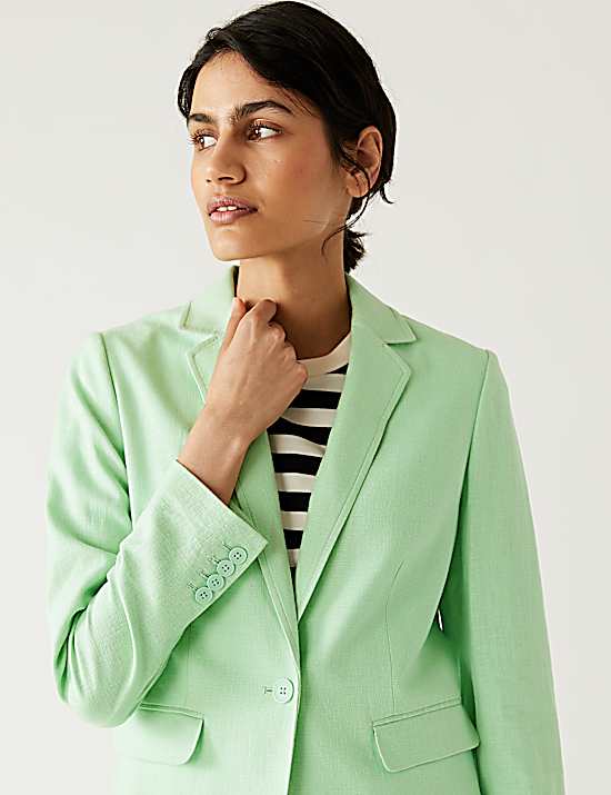 Tailored Striped Longline Waistcoat