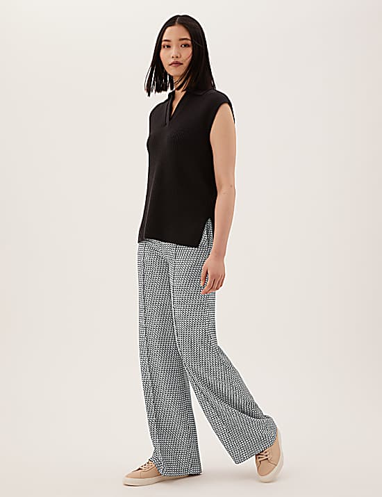 Tailored Striped Longline Waistcoat