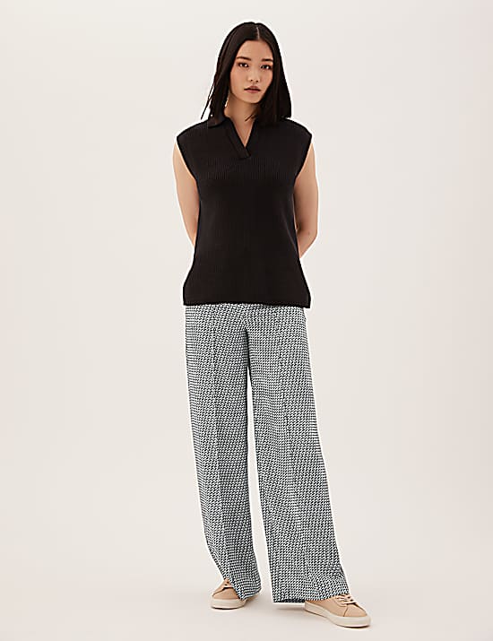 Tailored Striped Longline Waistcoat