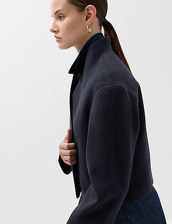 Tailored Striped Longline Waistcoat