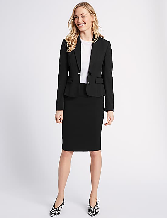 Tailored Striped Longline Waistcoat