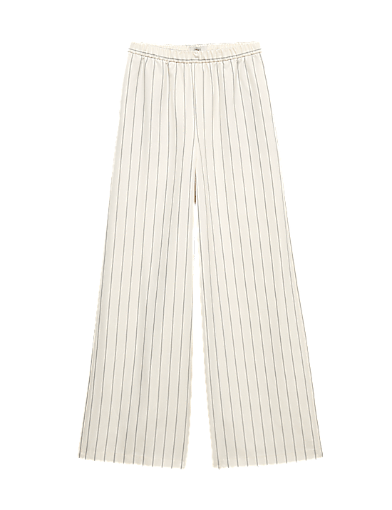 Tailored Striped Longline Waistcoat