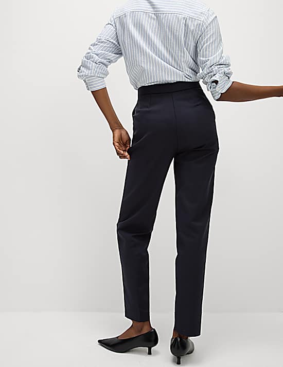 Tailored Striped Longline Waistcoat