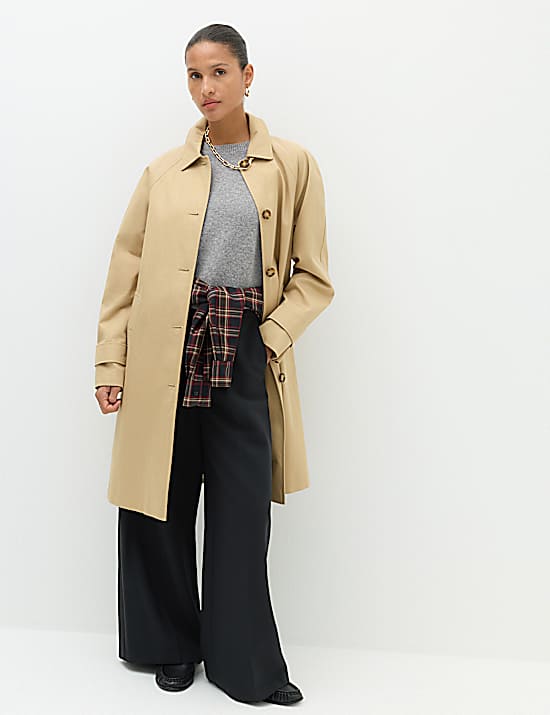 Tailored Striped Longline Waistcoat