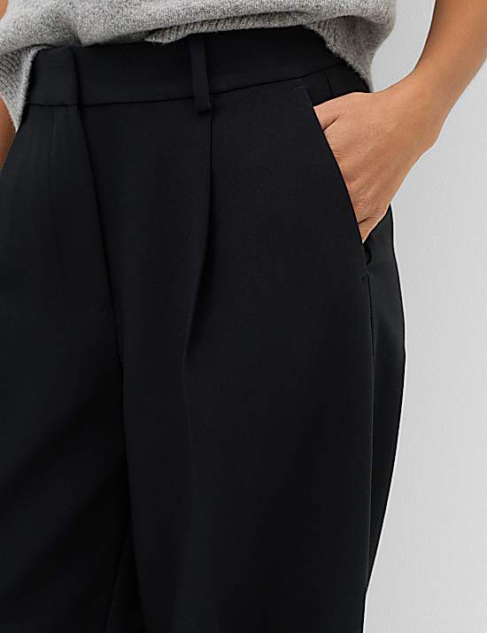 Tailored Striped Longline Waistcoat