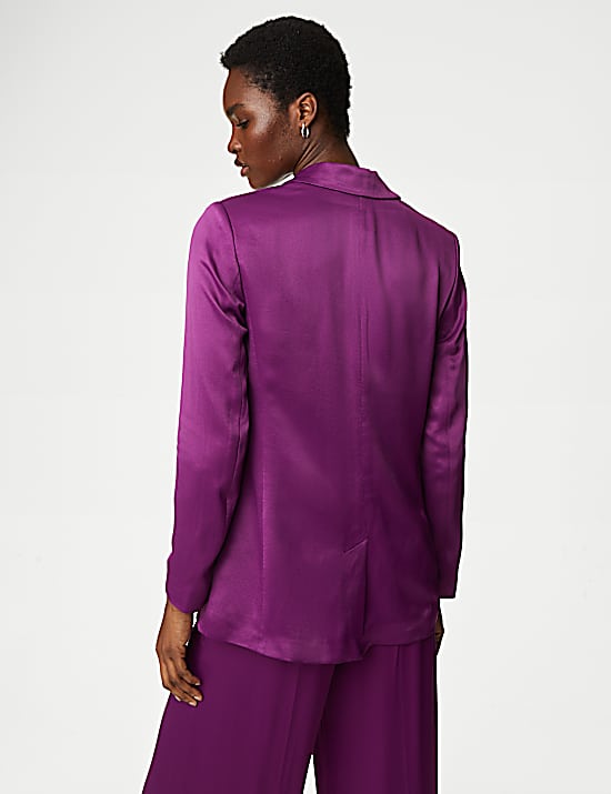 Tailored Striped Longline Waistcoat