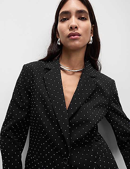 Tailored Striped Longline Waistcoat