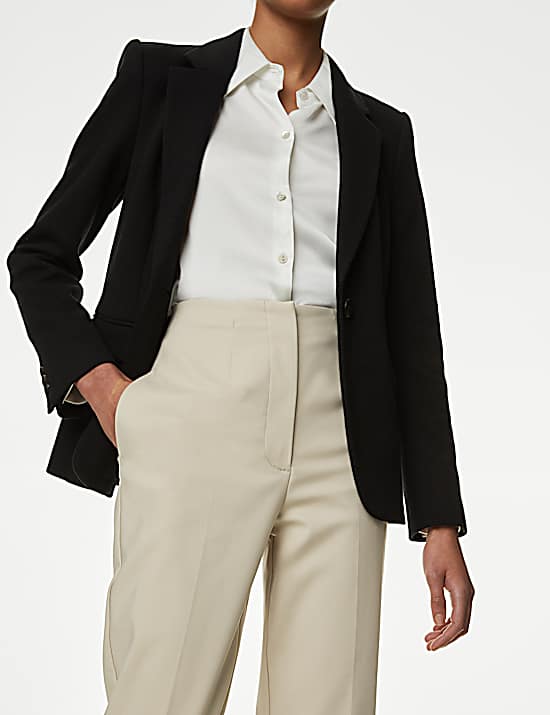 Tailored Striped Longline Waistcoat