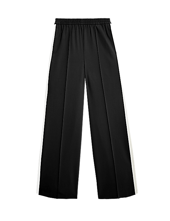 Tailored Striped Longline Waistcoat