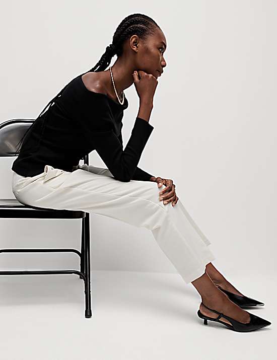 Tailored Striped Longline Waistcoat