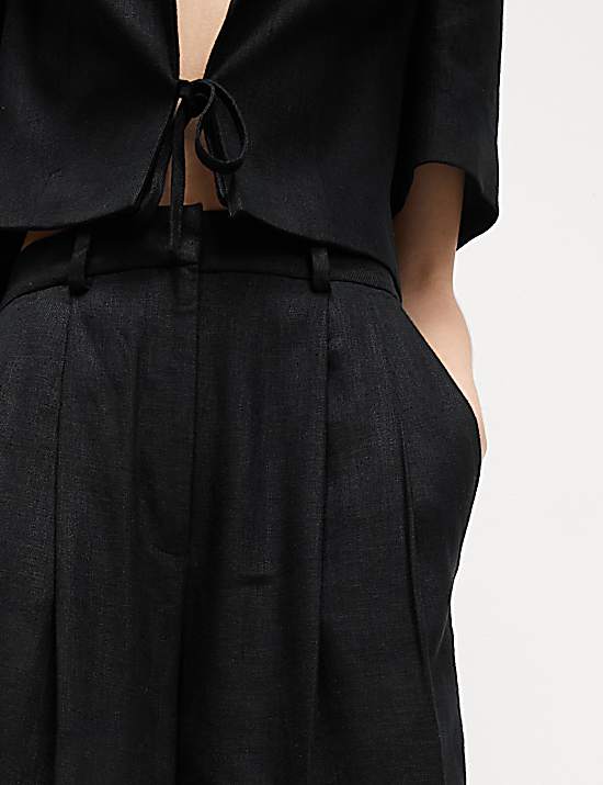 Tailored Striped Longline Waistcoat
