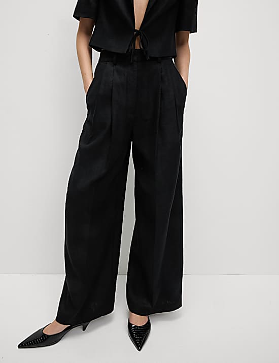 Tailored Striped Longline Waistcoat