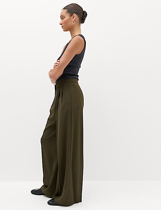 Tailored Striped Longline Waistcoat