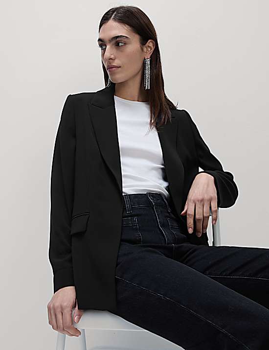 Tailored Striped Longline Waistcoat