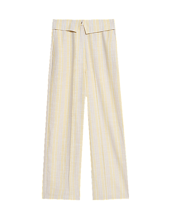 Tailored Striped Longline Waistcoat