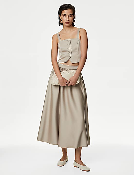 Tailored Striped Longline Waistcoat