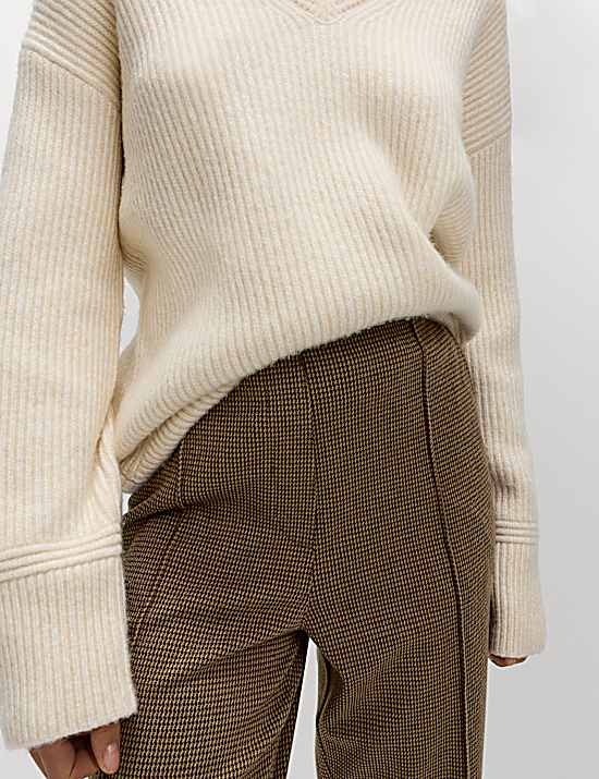 Tailored Striped Longline Waistcoat