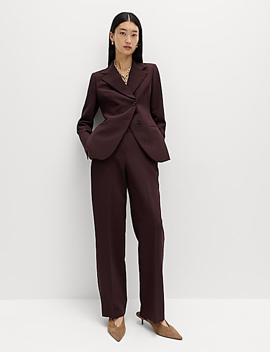 Tailored Striped Longline Waistcoat