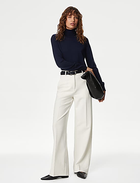 Tailored Striped Longline Waistcoat