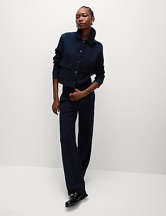 Tailored Striped Longline Waistcoat
