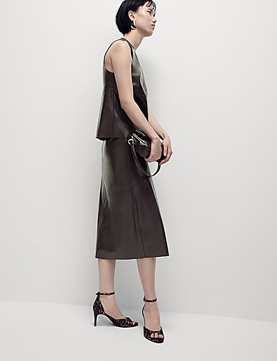 Tailored Striped Longline Waistcoat