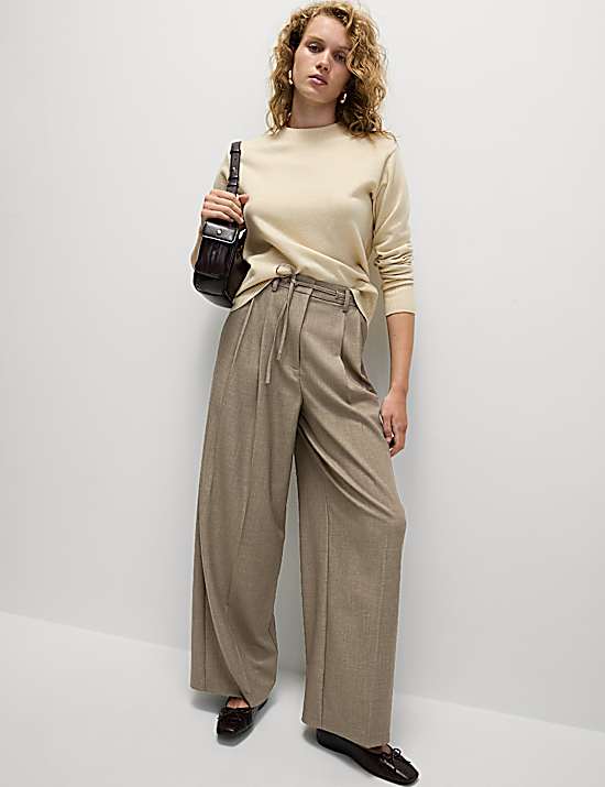 Tailored Striped Longline Waistcoat