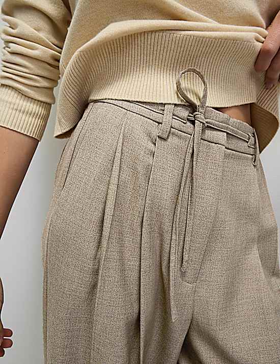 Tailored Striped Longline Waistcoat