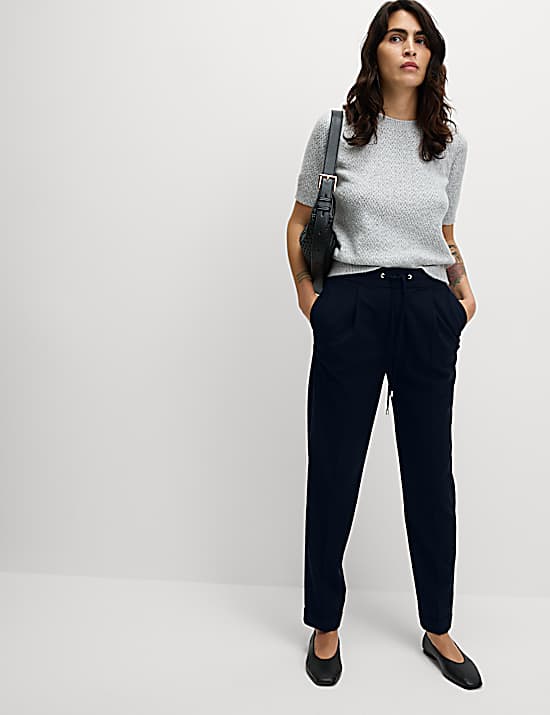 Tailored Striped Longline Waistcoat