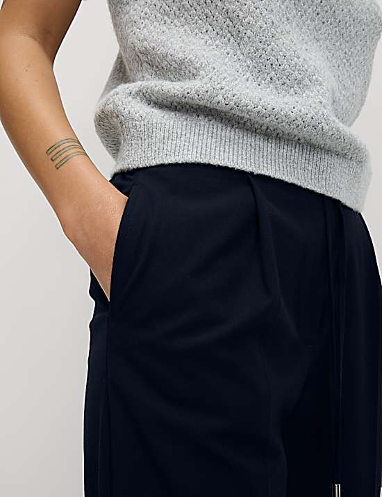 Tailored Striped Longline Waistcoat