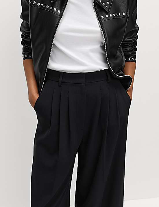 Tailored Striped Longline Waistcoat