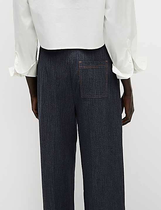 Tailored Striped Longline Waistcoat