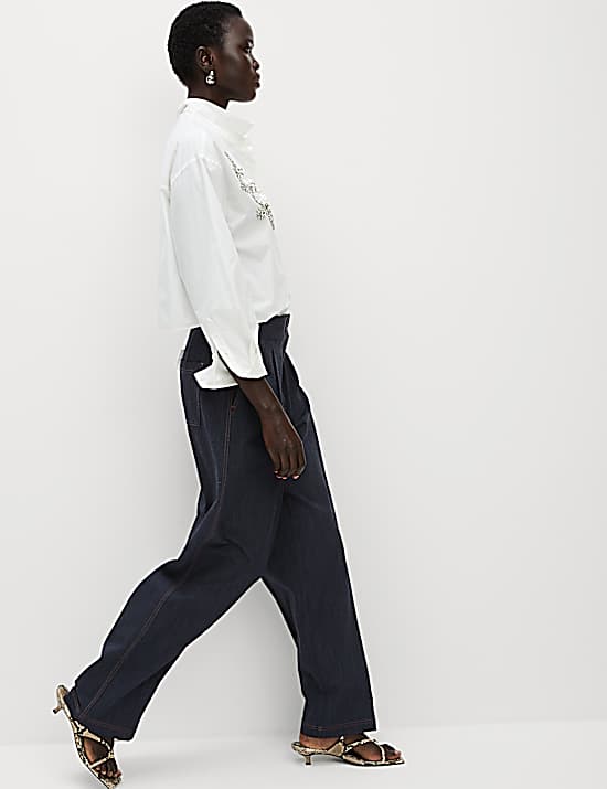 Tailored Striped Longline Waistcoat