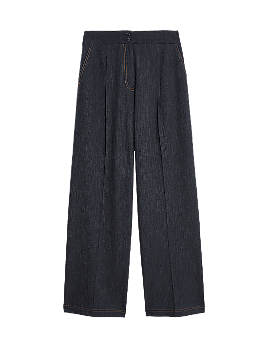 Tailored Striped Longline Waistcoat