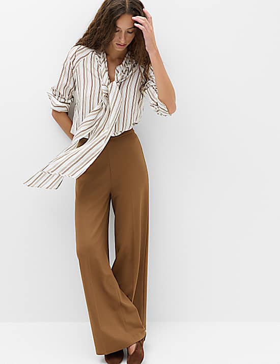 Tailored Striped Longline Waistcoat
