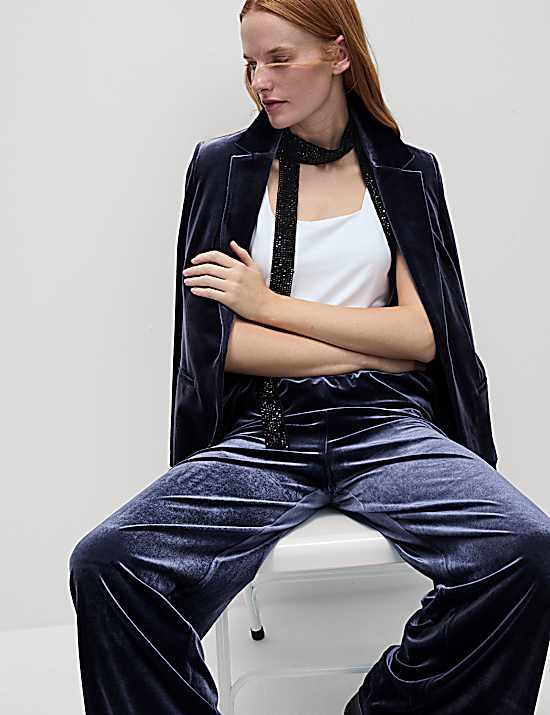 Tailored Striped Longline Waistcoat