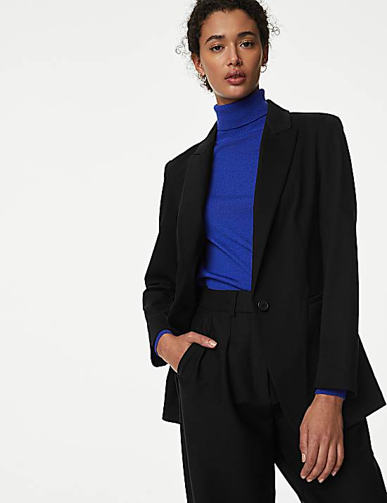 Tailored Striped Longline Waistcoat