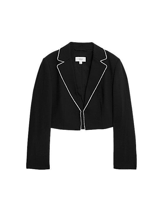 Tailored Striped Longline Waistcoat