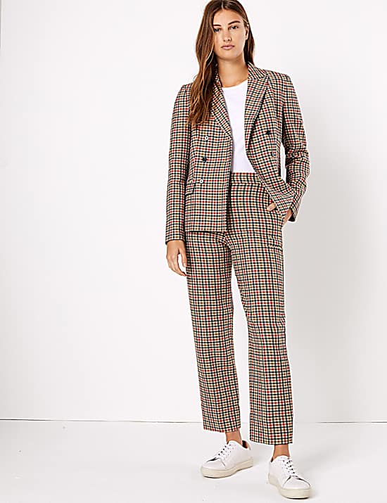 Tailored Striped Longline Waistcoat