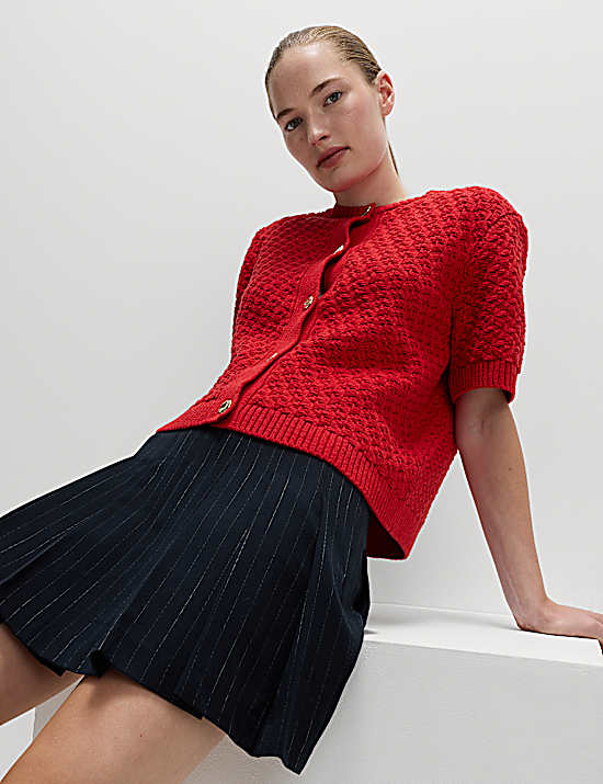 Tailored Striped Longline Waistcoat