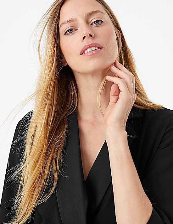 Tailored Striped Longline Waistcoat