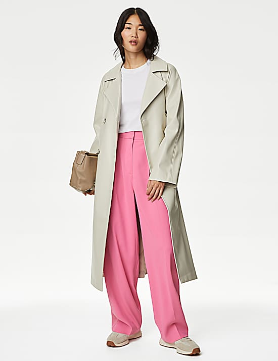 Tailored Striped Longline Waistcoat