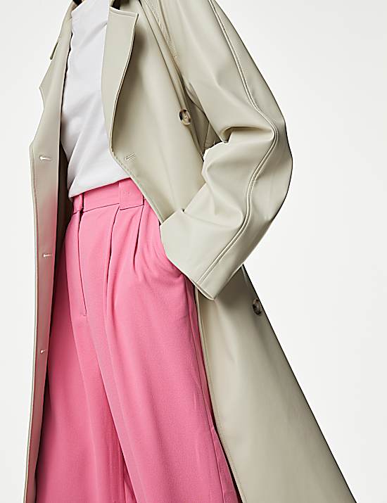Tailored Striped Longline Waistcoat