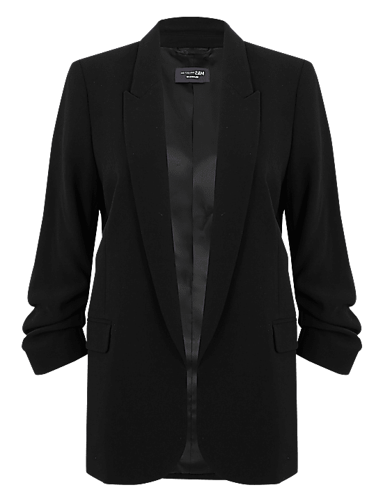 Tailored Striped Longline Waistcoat