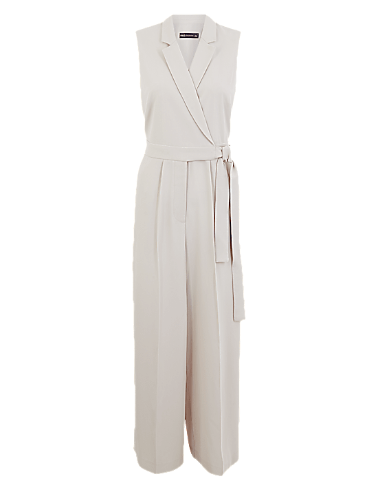 Tailored Striped Longline Waistcoat