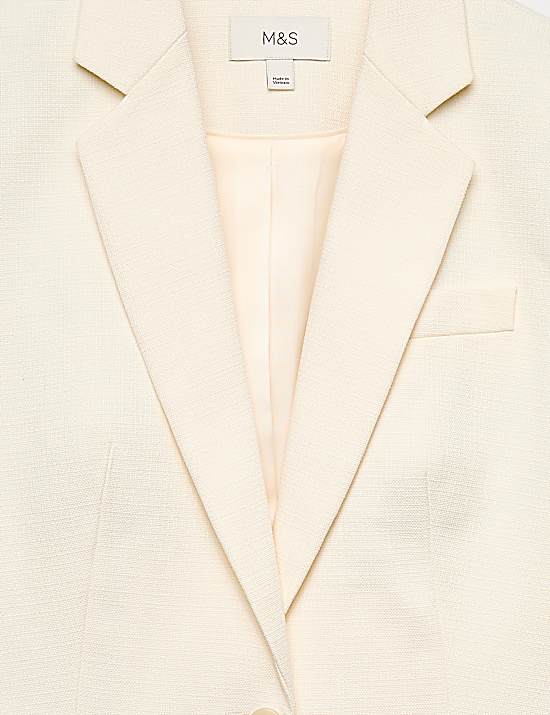 Tailored Striped Longline Waistcoat