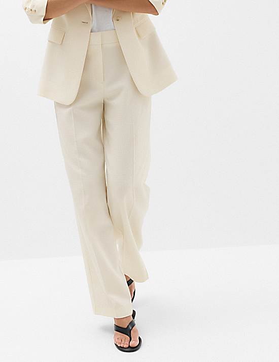 Tailored Striped Longline Waistcoat