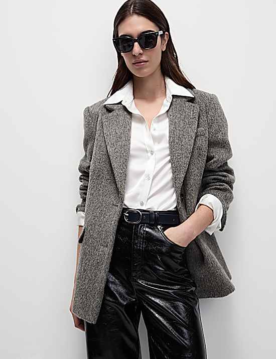 Tailored Striped Longline Waistcoat
