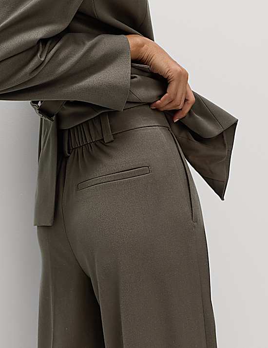 Tailored Striped Longline Waistcoat